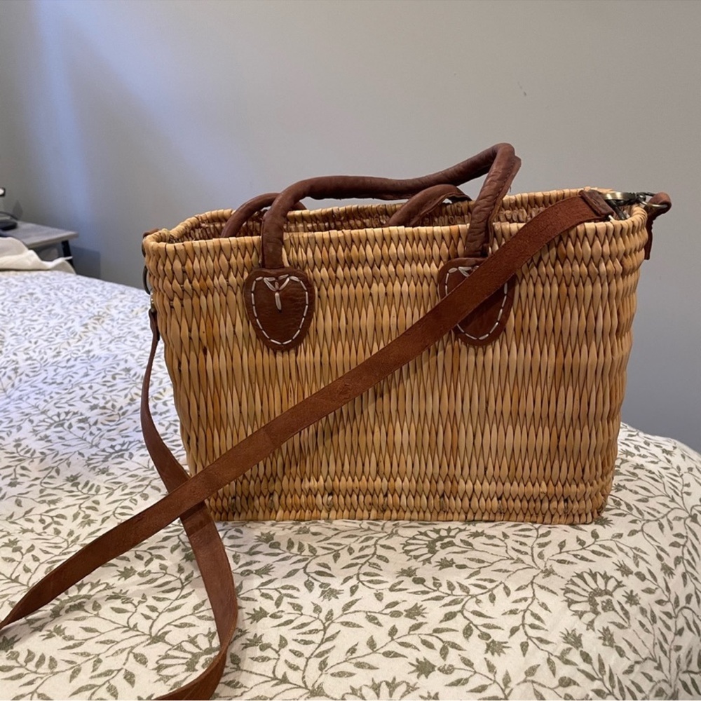 Lake Como Woven Tote Bag small Monday Swimwear